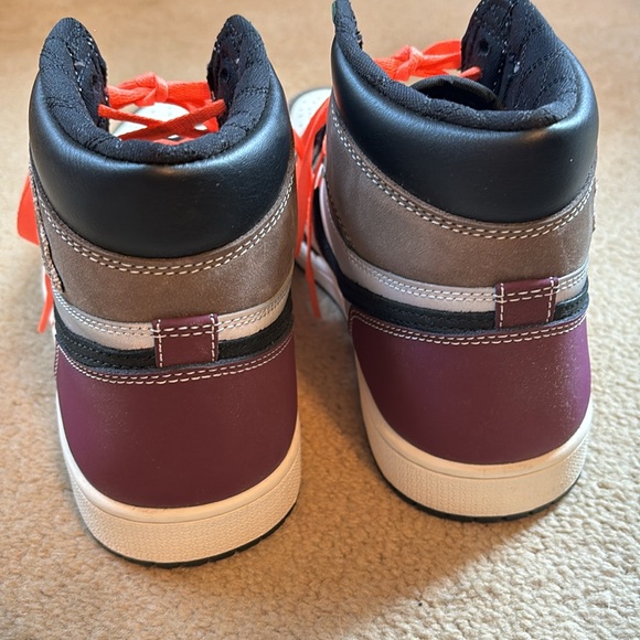 NIKE Air Jordan 1 Retro High OG "Archaeo Brown" shoes * mens sz 9 *EUC - Picture 4 of 9